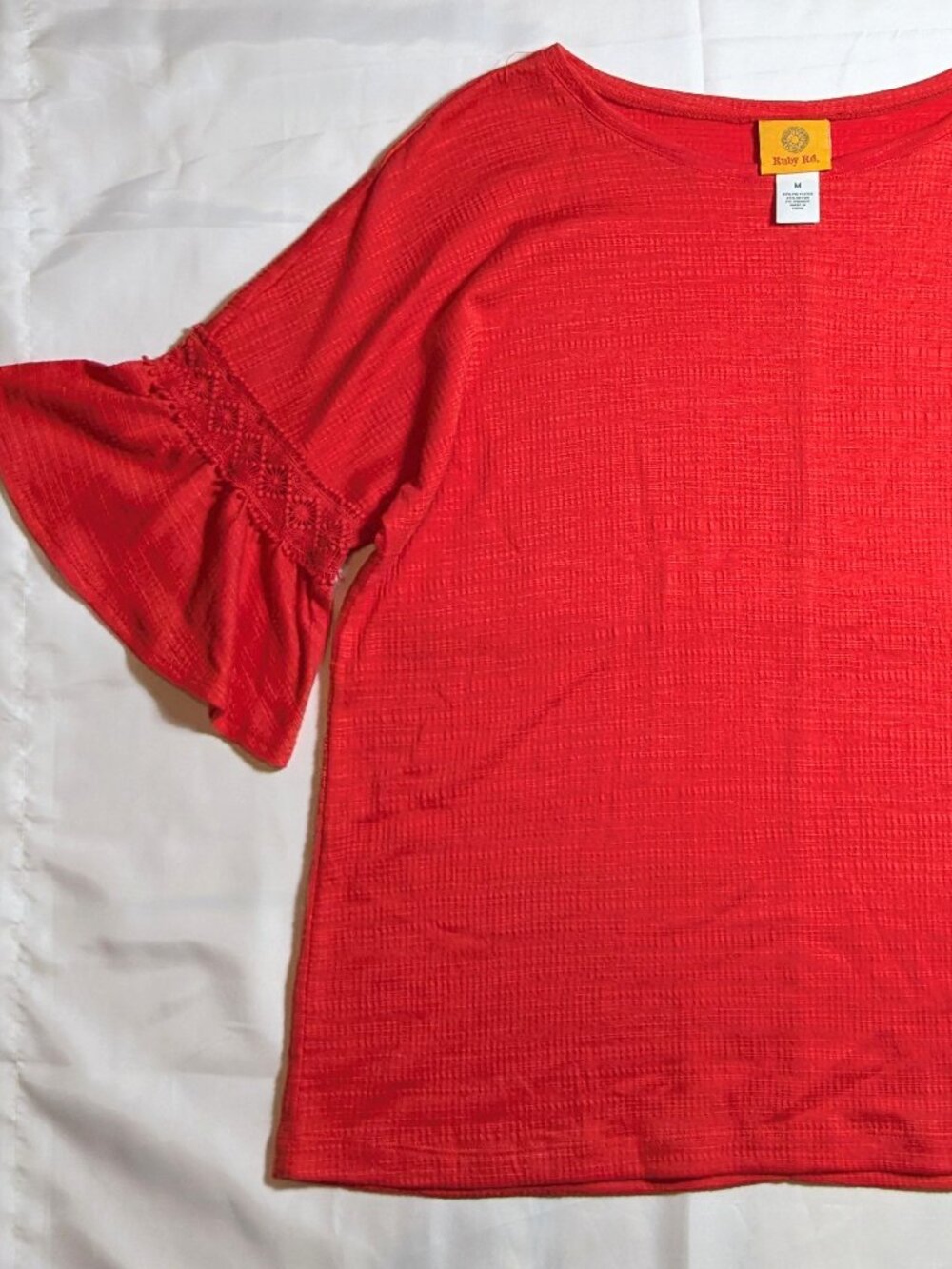 Women's Ruby Rd. 3/4 Sleeve Blouse Size Medium (NWT)